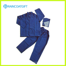 Water-Resistant PVC Polyester Raincoat and Pants